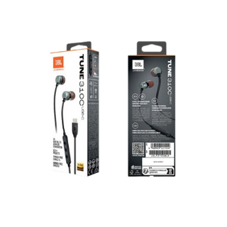 JBL Tune 310C USB-C Headphones, Black