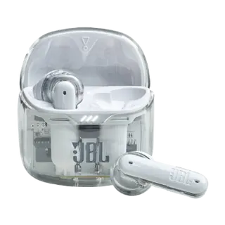 JBL TUNE FLEX Perfect Fit Earbuds, White