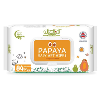 AIWIBI Papaya Water Wipes 15*20cm, 84 pcs.