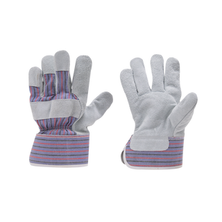 GUANTI PER MANIPOLAZIONE TAGLIA 9L IN PELLE POLIESTERE E COTONE