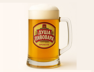 Пиво "Душа Пивовара Преміум" 5,2% світле фільтроване 1л