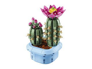 LEGO Cactus en Bloom Green Building Set