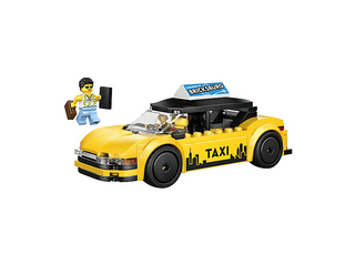 LEGO Yellow Taxi Construction Set