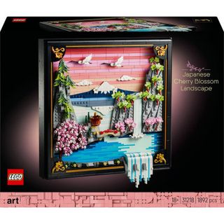 Lego Conjunto de paisaje japonés de arte, 1892 piezas