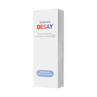 Sildenafil Desay 50 Mg 8 Comp. Revest. Por Pel.