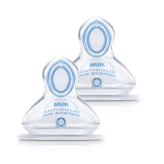 TETINA SILICONA ANTICOLICO NUK FIRST CHOICE+ T-1 L 2 TETINAS