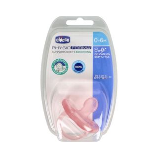 CHUPETE SILICONA CHICCO PHYSIO SOFT 0-6M ROSA