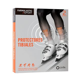APOSITO PROTECTORES TIBIALES FARMALASTIC SPORT 2
