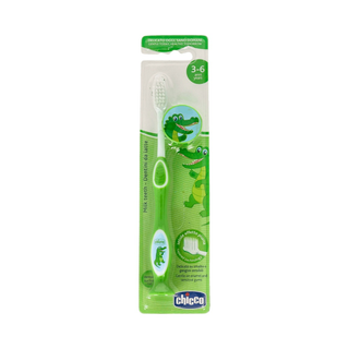 CHICCO CEPILLO DENTAL VERDE 3-6 AÑOS AHT