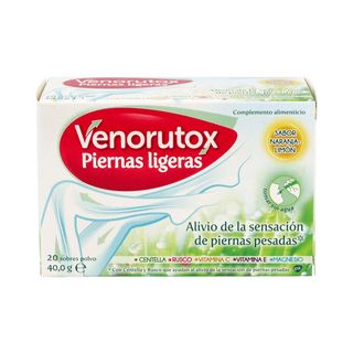 VENORUTOX PIERNAS LIGERAS 20 SOBRES
