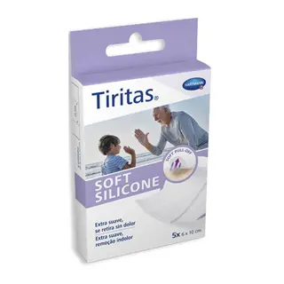 TIRITAS SOFT SILICONE APOSITO ADHESIVO 5 U 6 X 10 CM