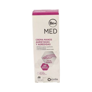 BE+ MED CREMA DE MANOS AGRIETADAS Y AGREDIDAS  1 TUBO 100 ML