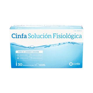 SOLUCION FISIOLOGICA 30 UNIDOSIS CINFA