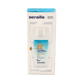 SENSILIS WATER FLUID SPF 50+ FOTOPROTECTOR  1 ENVASE 40 ML COLOR
