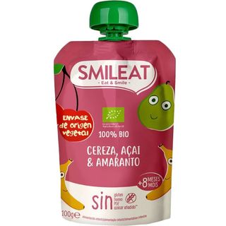 POUCH CEREZ ACAI AMARAN ECO SMILEAT 100G