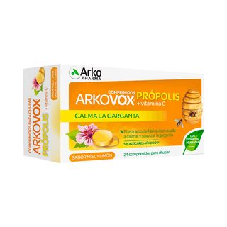 ARKOVOX PROPOLIS+VIT C 24COMP MIEL-LIMON