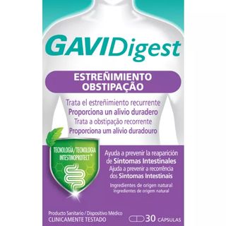 GaviDigest Obstipação Cáps 30