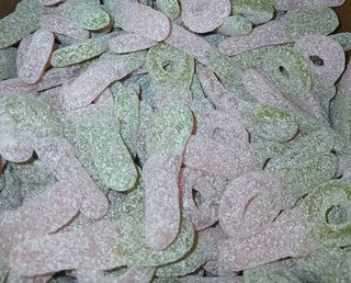 Ljute Melonnappar 50gr