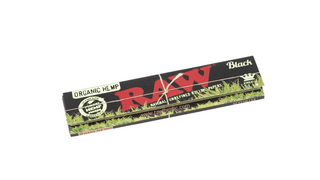 Bletki RAW Black Organic Hemp bez filtów