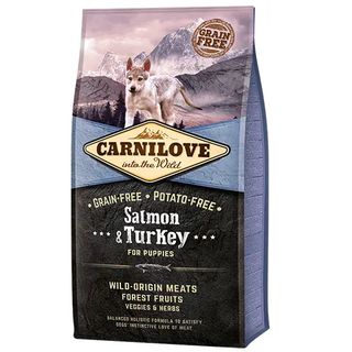 Carnilove Puppy (4kg Bag) with Salmon & Turkey - Holistic