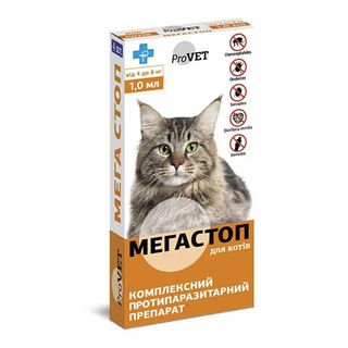 Megastop Cat Repellent Spot on 4-8kg (1pcs)