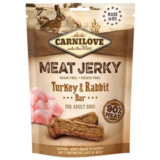 Carnilove Jerky Turkey and Rabbit 100g
