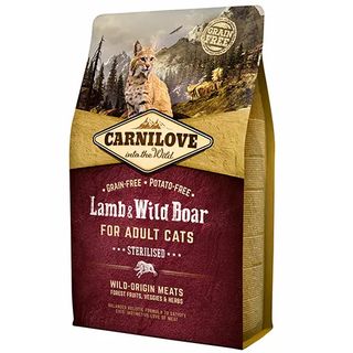 Carnilove Sterilised Cat 1kg with Lamb & Wild Boar - Holistic
