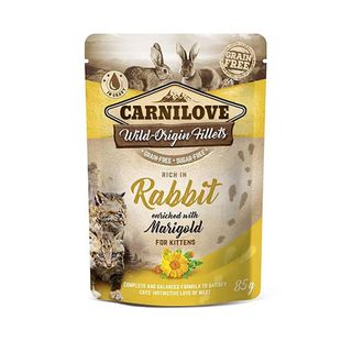 Carnilove Kitten Pouch with Rabbit 85g (Holistic)