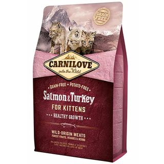 Carnilove Kitten (2kg Bag) with Salmon & Turkey - Holistic