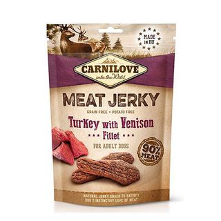 Carnilove Jerky Turkey and Venison 100g