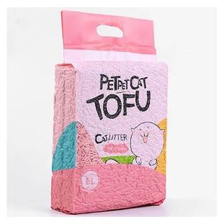 Cat Litter Tofu Peach 6Lt