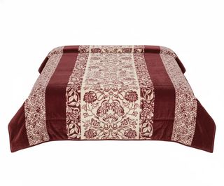 ROYAL HOME Plaid Imprimé en Velours