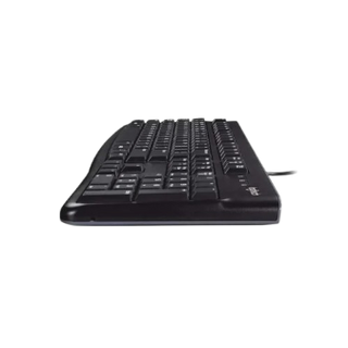 Logitech MK120 Wired Keyboard, Black