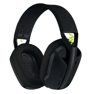 Logitech G435 Wireless Gaming Headset, Black