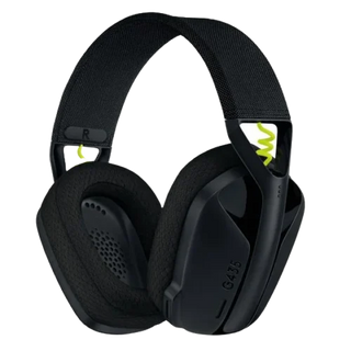 Logitech G435 Wireless Gaming Headset, Black