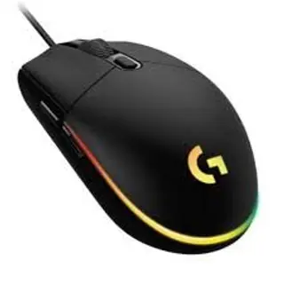 Logitech G102 LIGHTSYNC RGB Gaming Mouse, Black