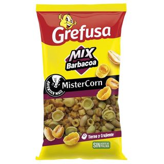 Aperitivo Mix Familiar Barcacoa Mistercorn Grefusa, Bolsa 175 G