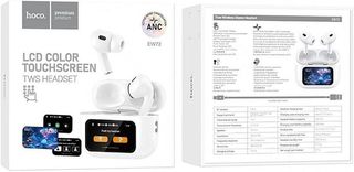 Hoco LCD ფერადი სენსორული ეკრანით TWS ყურსასმენი (EW72) - 00522