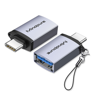 Mindpure OTG ადაპტერი USB-C Type C მამრობითი-USB 3.0 მდედრობითი გადამყვანი ადაპტერი დატენვის, გადაცემის და მონაცემების გადამცემი - 00544