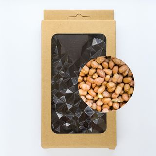 შავი შოკოლადის ფილა (100გ) თხილით