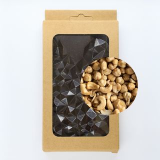 შავი შოკოლადის ფილა(100გ) ქეშიუთი