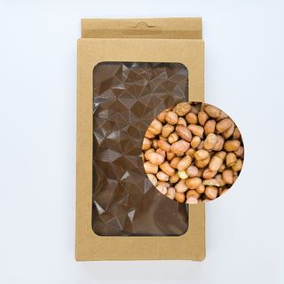 რძიანი შოკოლადის ფილა (100გ) თხილით