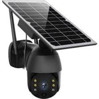 4G Solar Panel Cam PTZ 2MP HD, Black