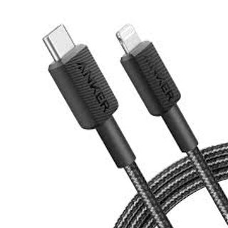 ANKER Braided USB-C to Lightning Cable, 6ft Black