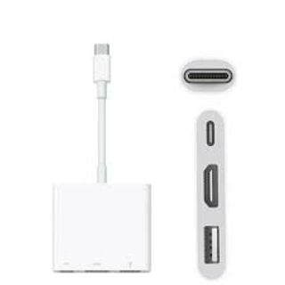 Apple USB-C to Digital AV Multiport, White