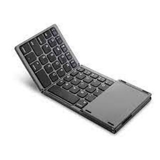 Black Foldable Keyboard with Touchpad