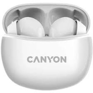 CANYON TWS-5 True Wireless Stereo Earbuds, White