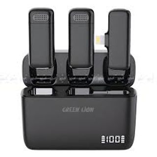 Green Lion Duo Cast Wireless Mic, Black