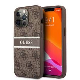 GUESS Brown 4G Case for iPhone 13 Pro