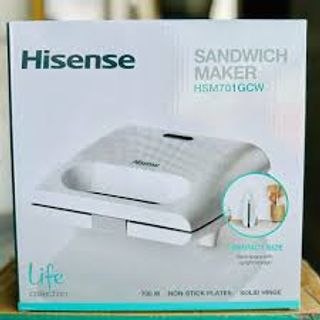 Hisense Mini Grill Sandwich Maker, White